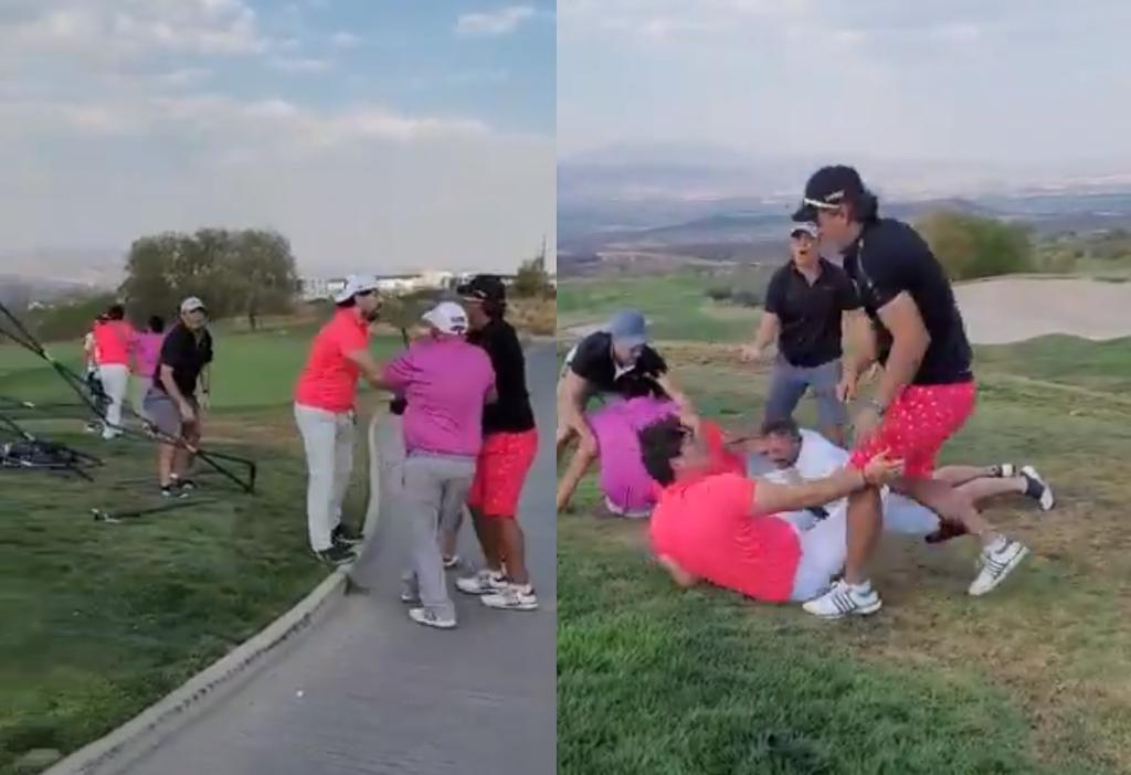 Pelea en campo de golf 'entre mirreyes' se vuelve viral