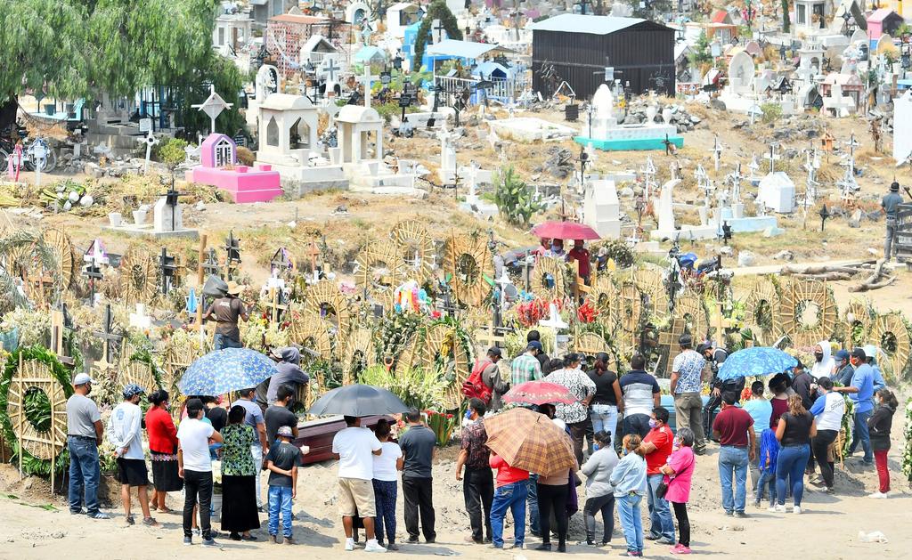 'México superará el millón de muertes en 2020 por todas las causas', estima Inegi
