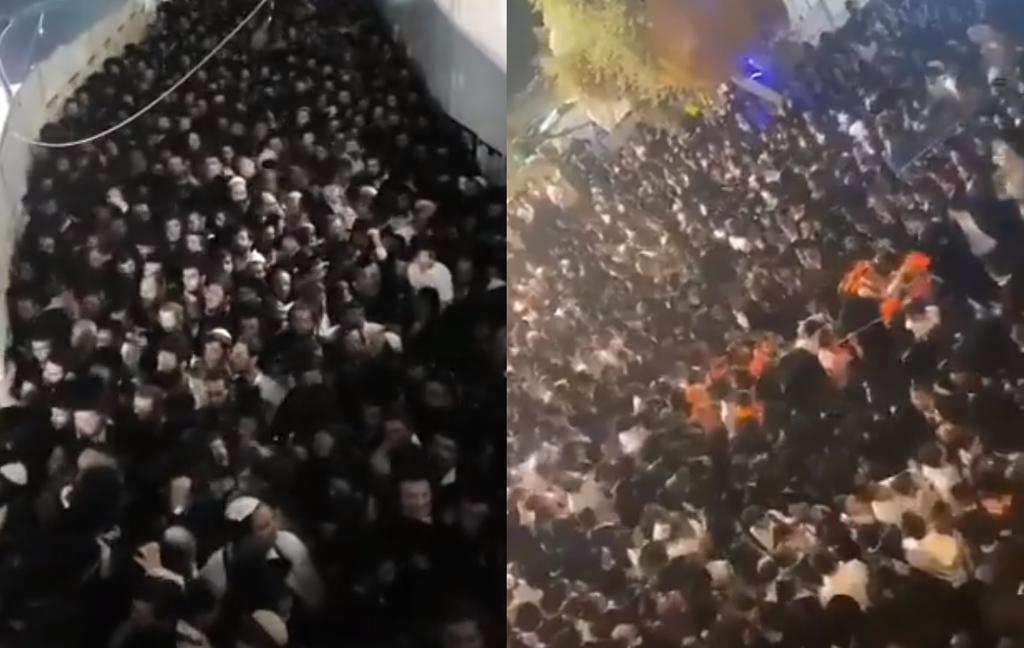 Difunden videos de la estampida en Israel que dejó a 45 personas sin vida