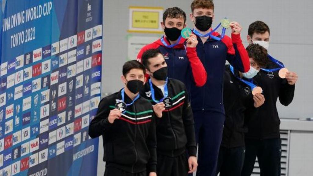 México, Canadá, Ucrania, Corea clasifican para los Juegos de Tokio en 10m sincronizados de hombres