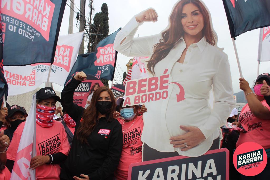 Candidata siente dolores de parto durante plena campaña en Nuevo León