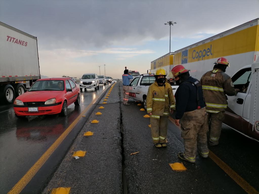 Lluvia deja cuatro accidentes viales en Gómez Palacio