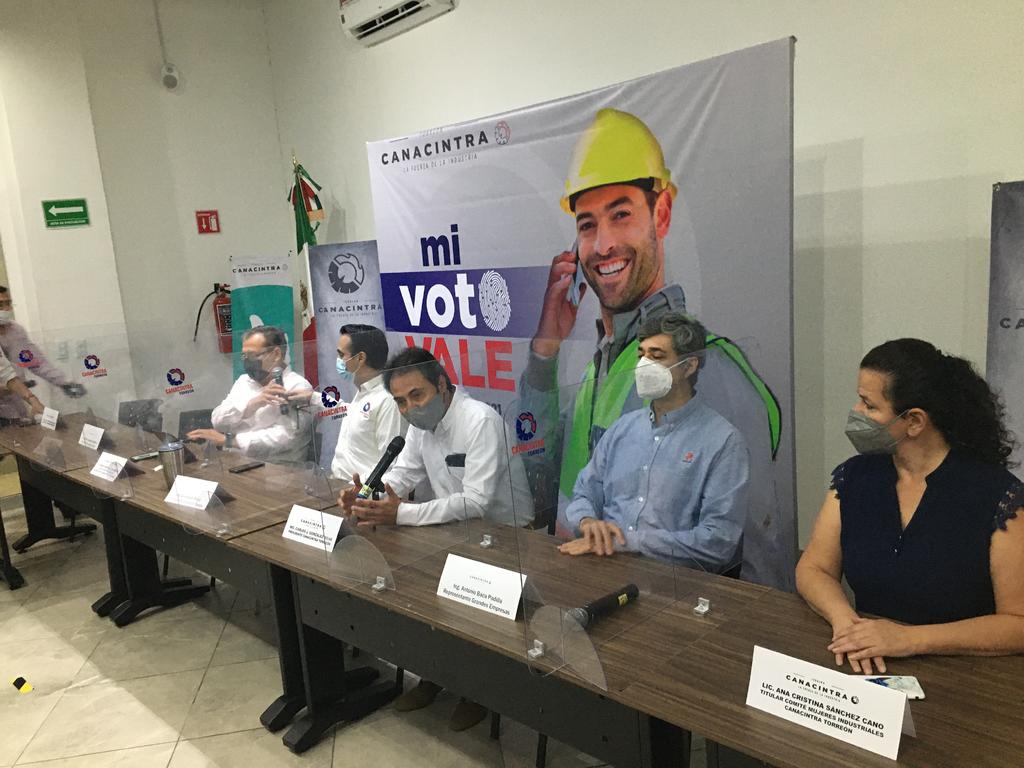 Arranca Canacintra campaña de promoción al voto en Torreón