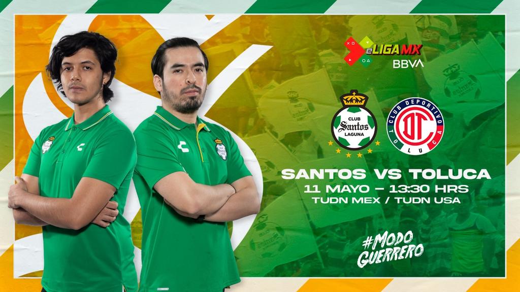 Santos hace su debut en la eLiga MX ante Toluca