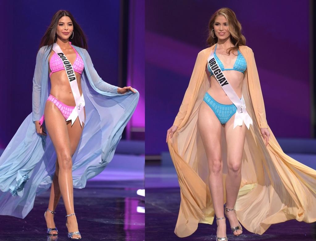 Participantes de Miss Universo brillan en pasarela