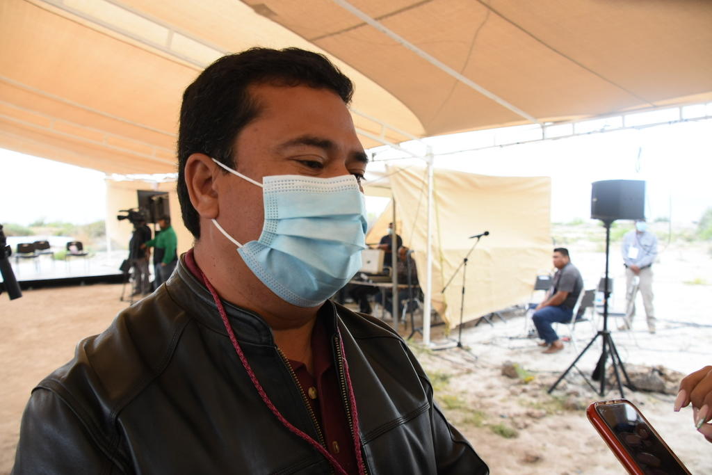 Defiende delegado federal en Coahuila estrategia de vacunación COVID en Saltillo