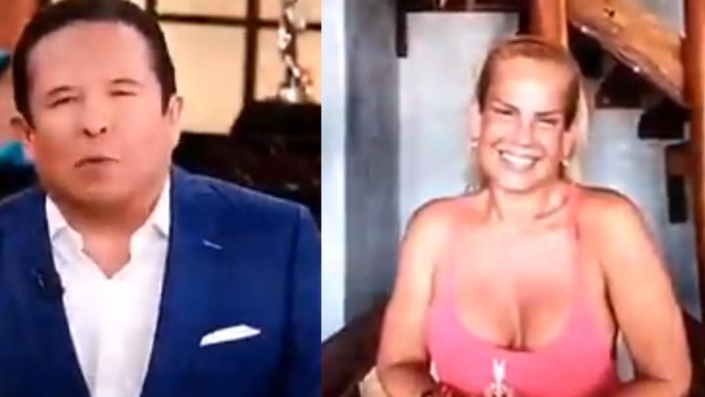 Niurka se quita la blusa en TV abierta durante entrevista en vivo