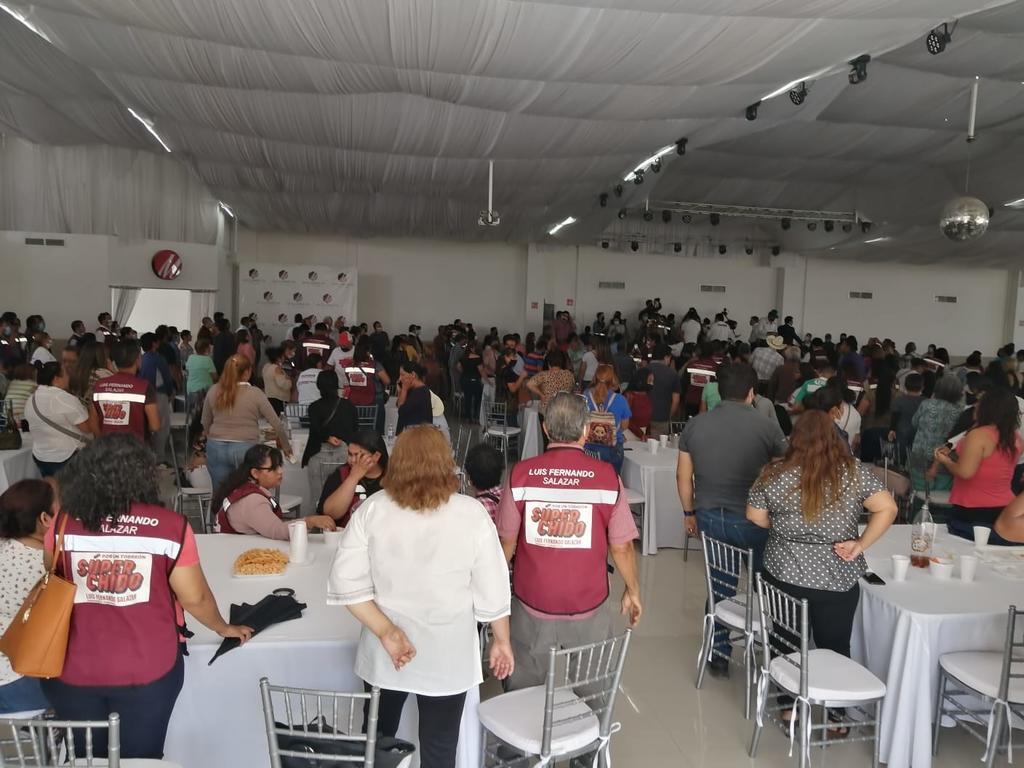 Clausuran salón con evento de Morena en Torreón; omitieron protocolos sanitarios