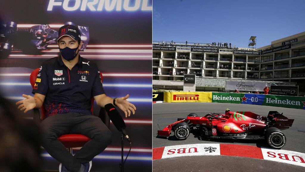 'Checo' Pérez habla de lo fuerte que luce Ferrari en Mónaco