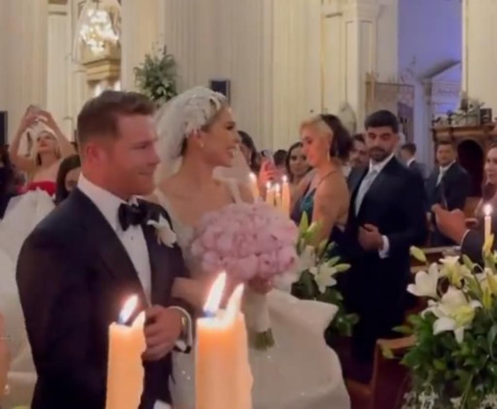 La lujosa boda de 'Canelo' Álvarez junto a estrellas mundiales