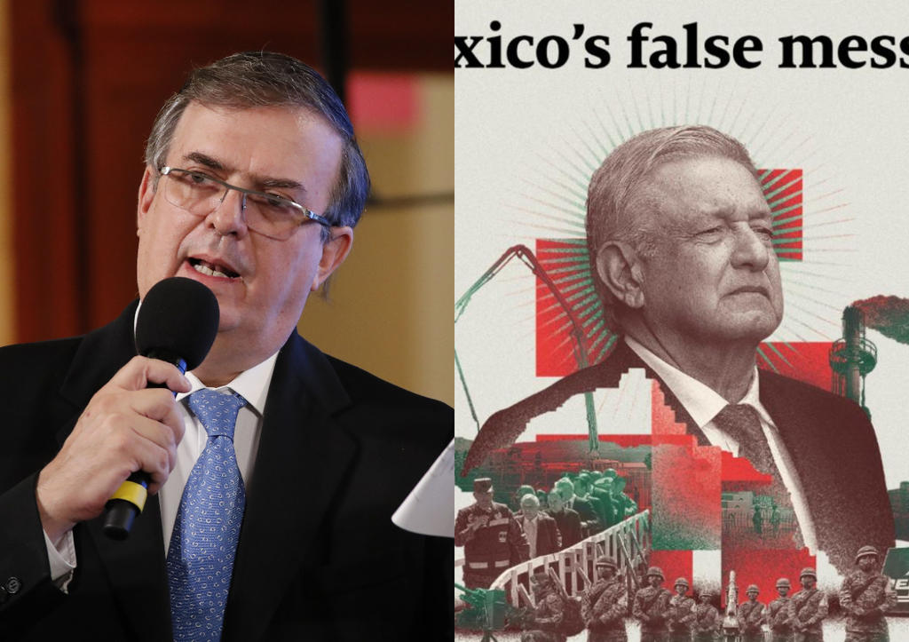 Responde Ebrard a The Economist por portada que critica a López Obrador