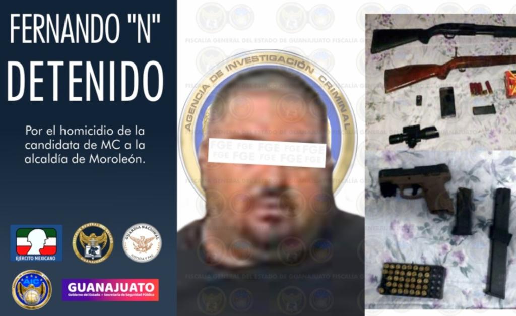 Detienen a presunto asesino de Rosa Barragán en Guanajuato