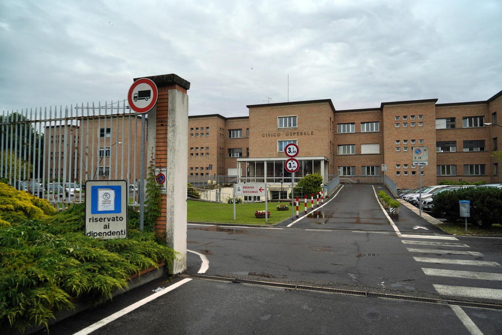 Hospital de Codogno, primer foco de contagio de Europa, cierra área COVID