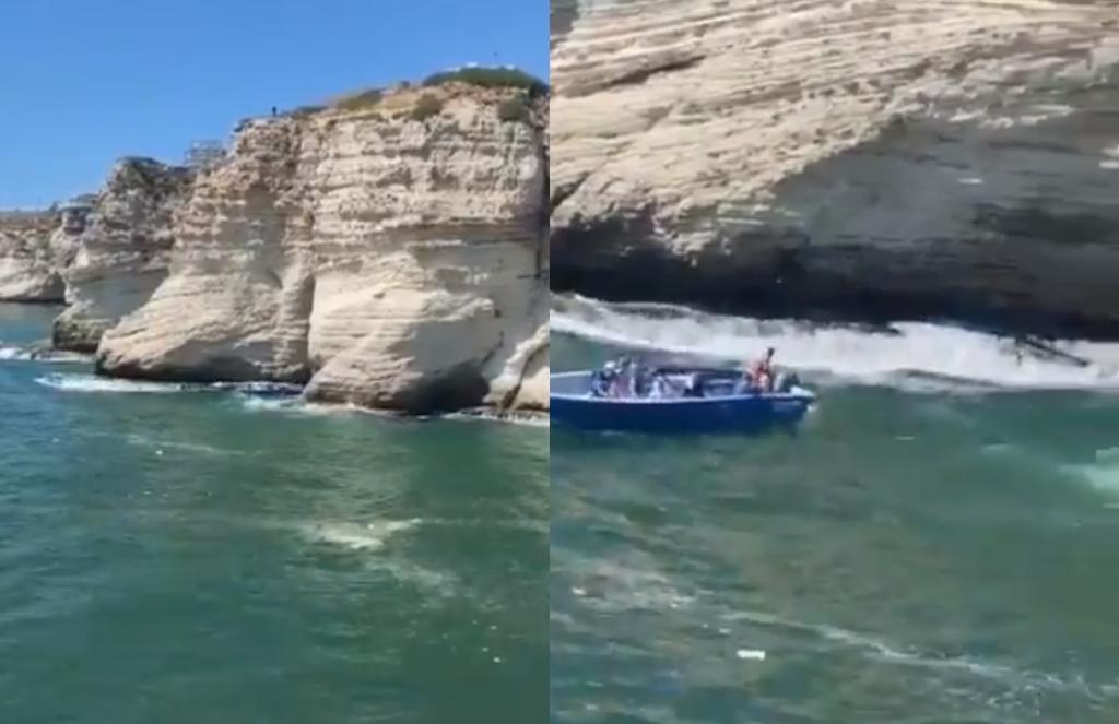 VIDEO: Salta de un acantilado y muere al impactar contra un bote turístico