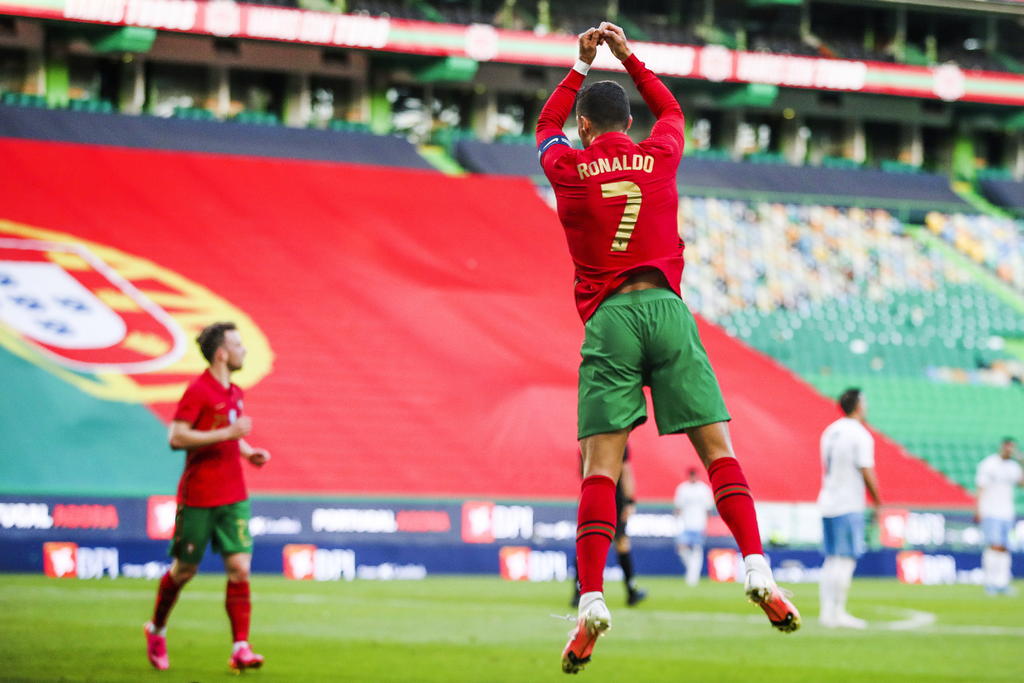 Portugal golea a Israel ante el inicio de la Eurocopa 2021