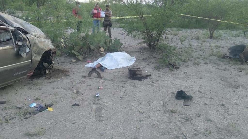 Fallece menor de 17 años en accidente carretero sobre la Nava-Morelos