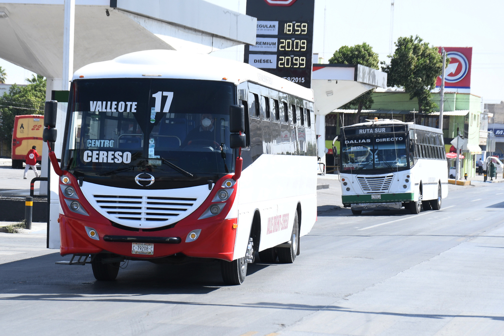 Reciben dos quejas a la semana contra autobuses en Torreón
