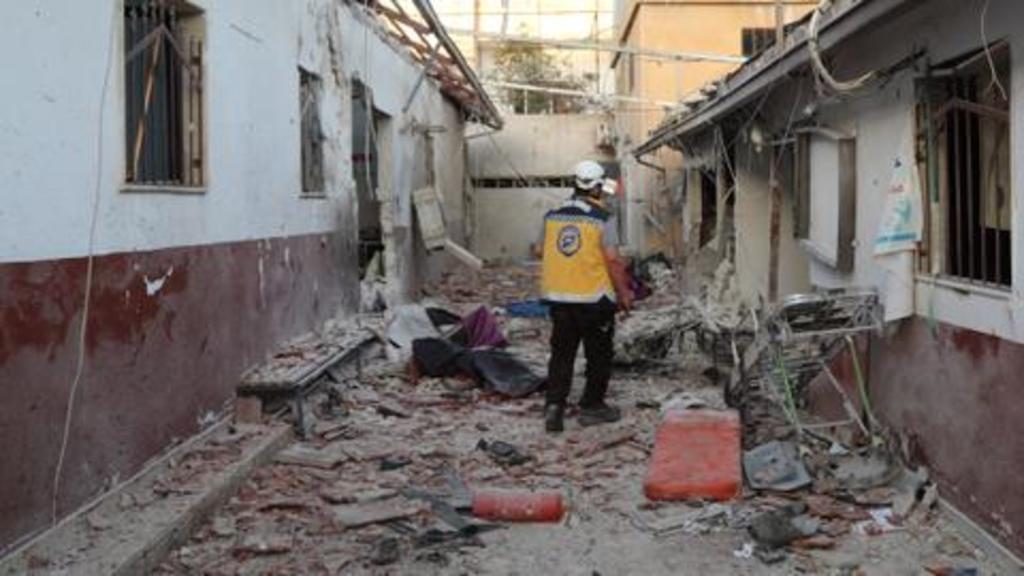 Ataque a hospital sirio deja 16 muertos
