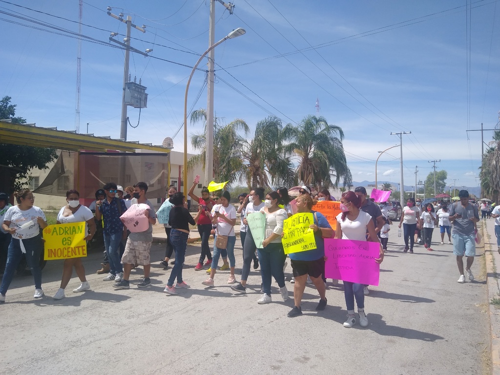 Exigen liberación de Adrián en Matamoros; lo vinculan al feminicidio de Ivonne