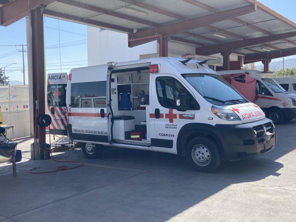 Actuará Cruz Roja tras robo de ambulancia en Saltillo