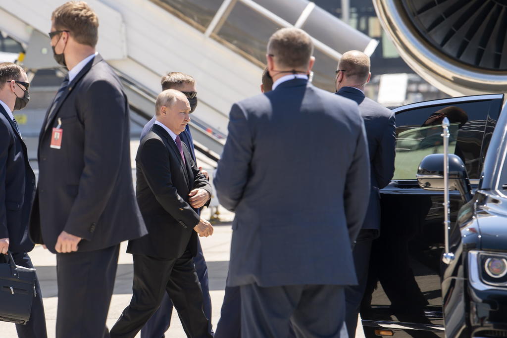 Putin y Biden llegan a Ginebra para cumbre