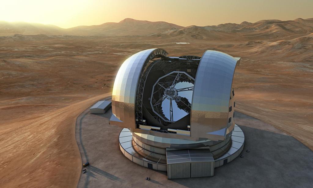 Preóptica para el telescopio extremadamente grande supera pruebas