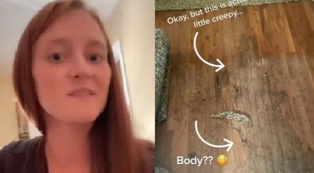 Mujer hace 'inquietante' hallazgo bajo la alfombra de su hogar