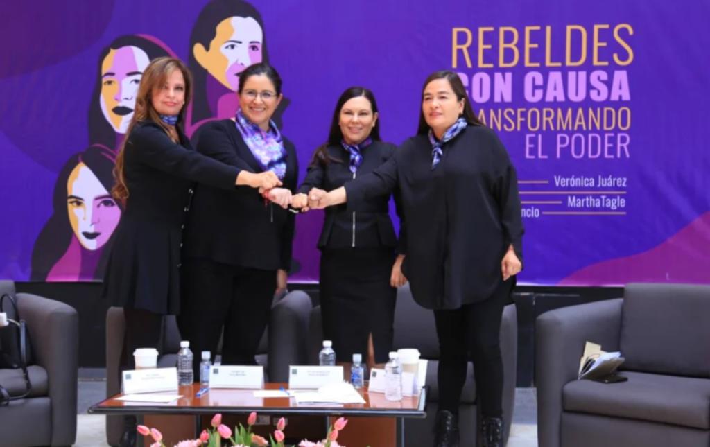 Diputadas de Movimiento Ciudadano, PAN, PRD y Morena presentan 'Rebeldes con Causa'