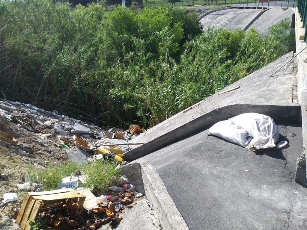 Sin multas a comerciantes, tras usar como basurero arroyo en Saltillo