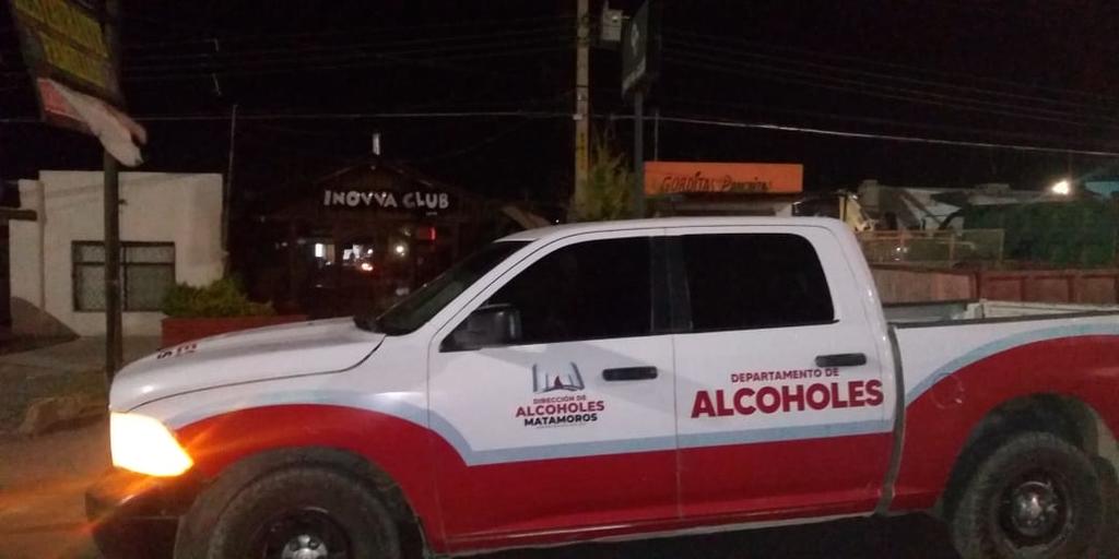 En un mes solo una multa por incumplir con horario de venta de alcohol en Matamoros