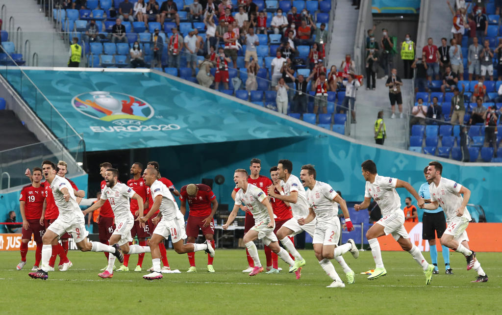España, a semifinales de la Euro 2020 tras eliminar a Suiza