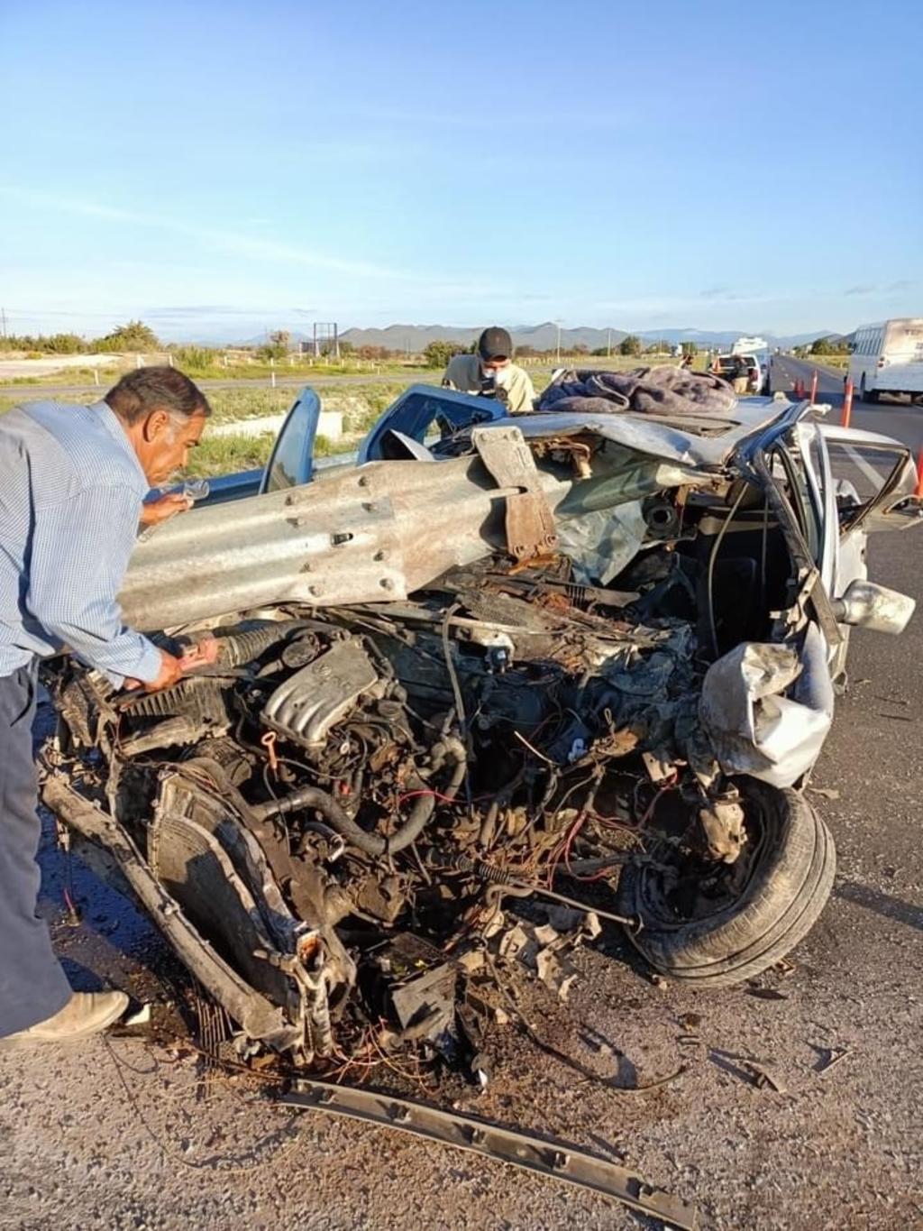 Menor saltillense muere decapitado tras accidente en carretera 57 del municipio de Galeana, Nuevo León
