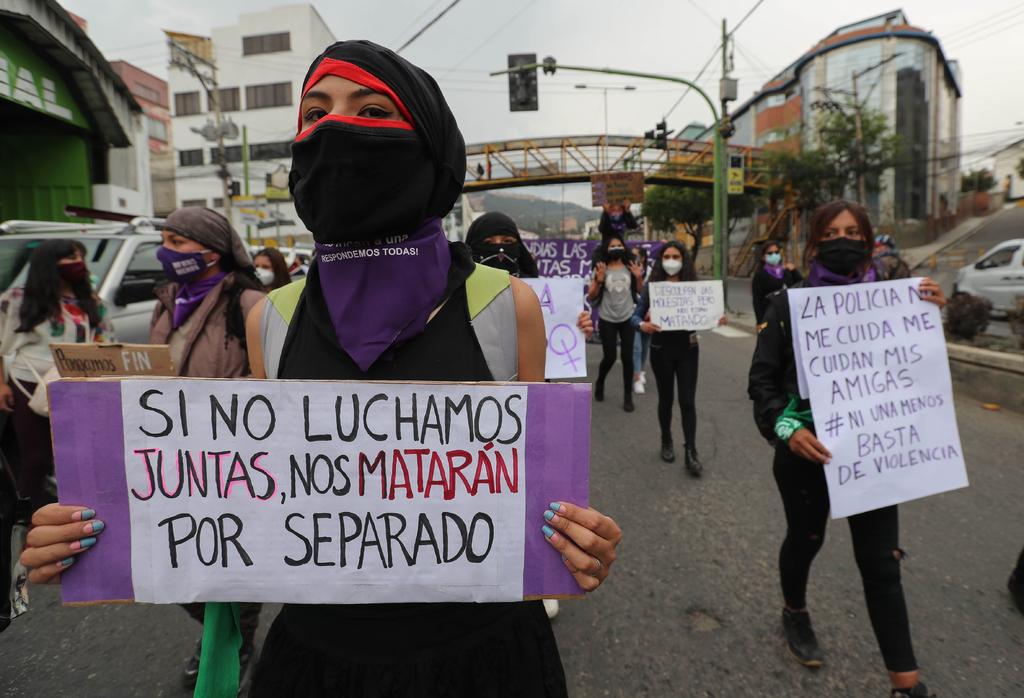 Bolivia registra 53 feminicidios y 14 infanticidios en lo que va de 2021