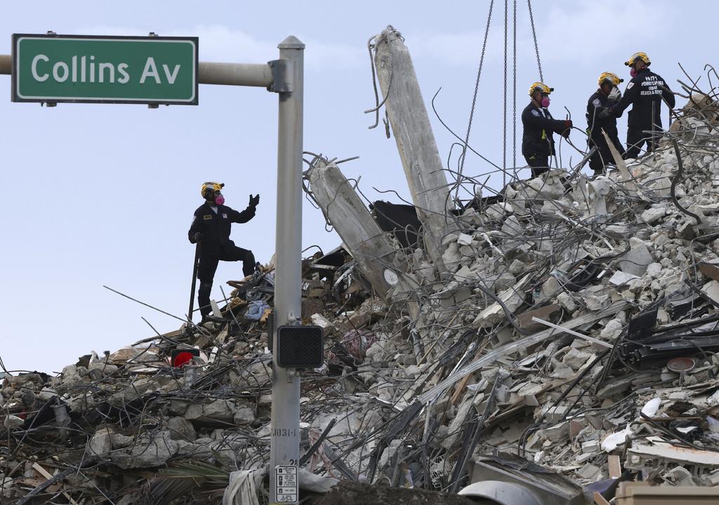Ya son 28 fallecidos por derrumbe en Miami-Dade