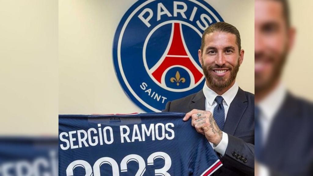 Sergio Ramos firma por dos años con el París Saint-Germain