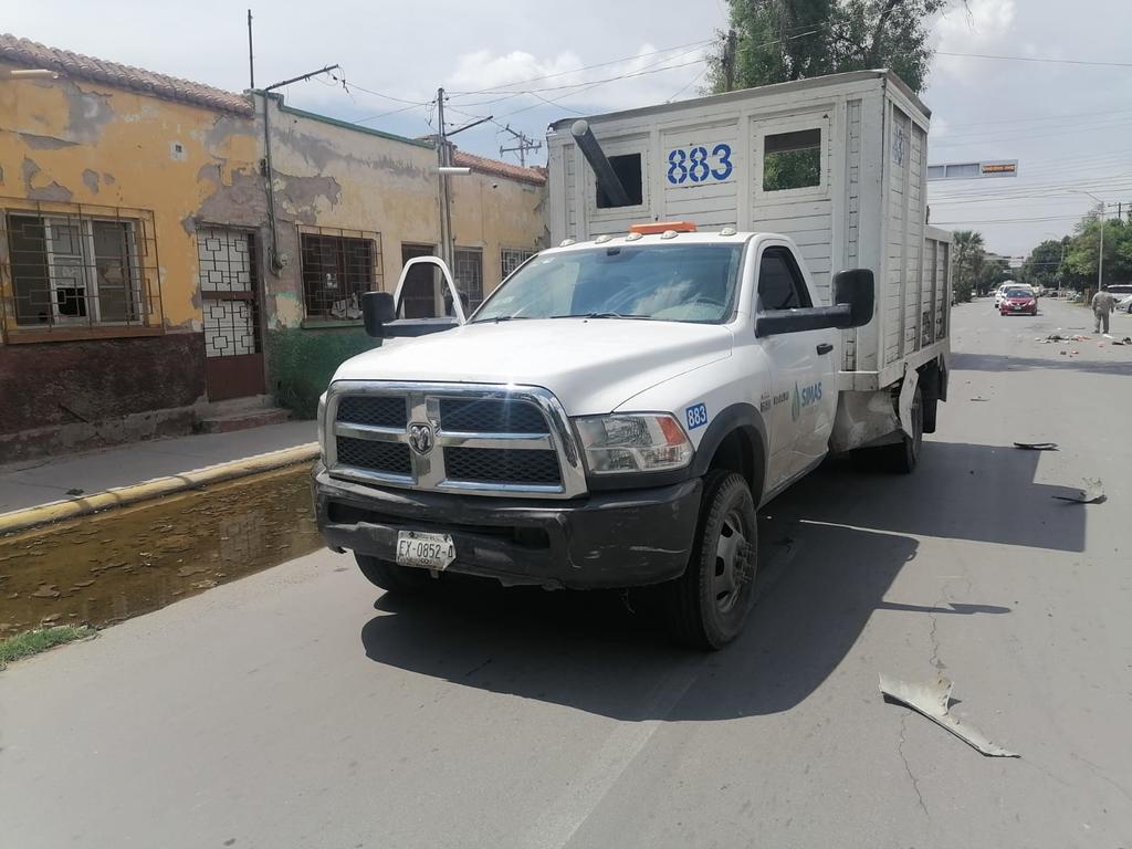 Chofer del Simas Torreón que provocó accidente en la zona Centro recupera su libertad
