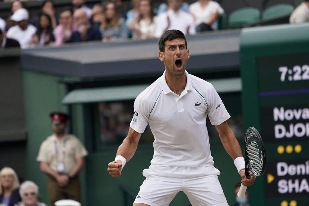 Novak Djokovic ya es finalista de Wimbledon