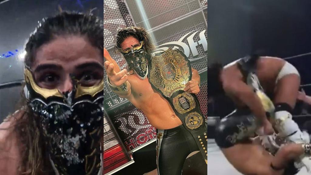 Bandido le arrebata a Toro Blanco Rush el campeonato mundial de ROH