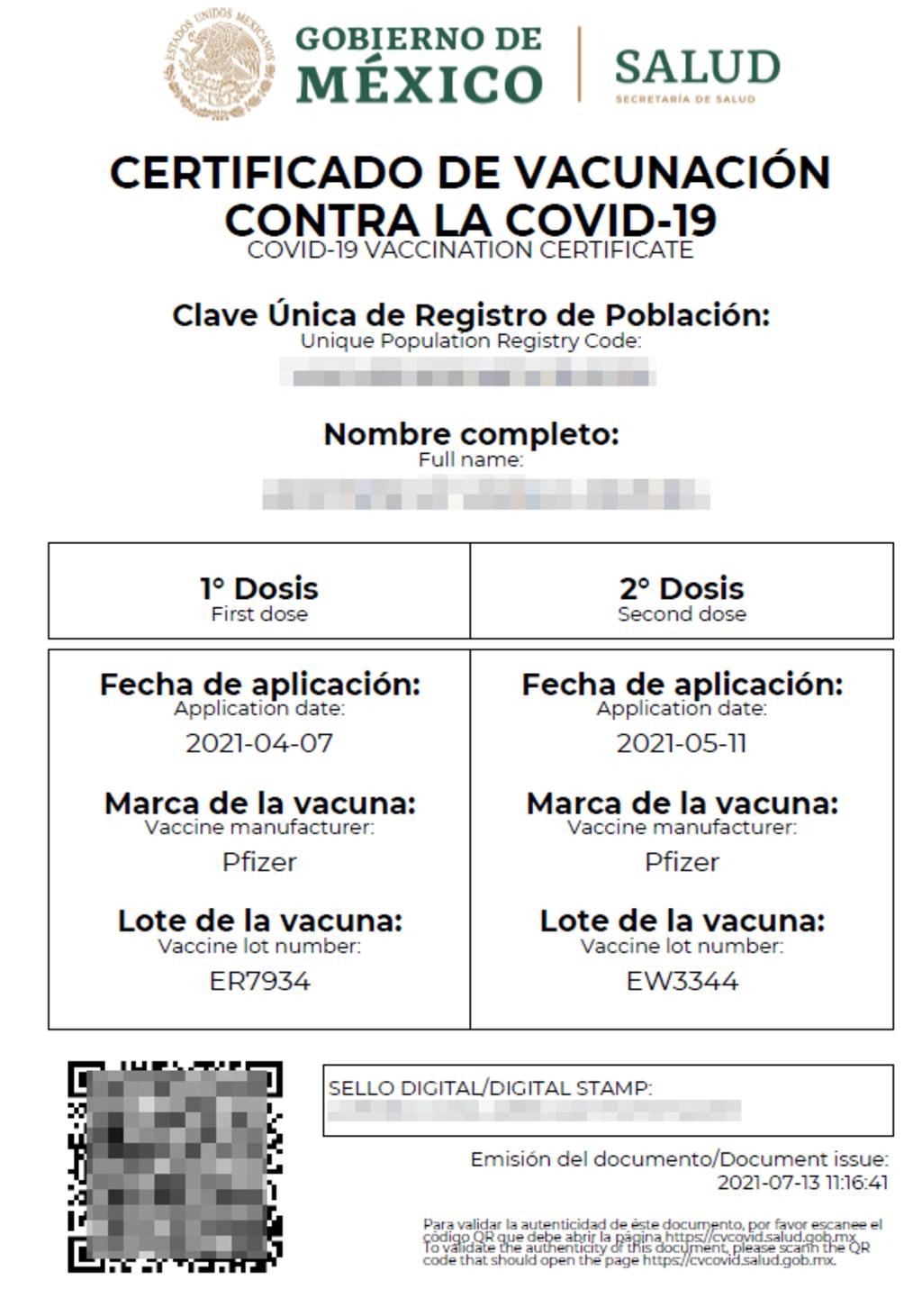 ¿Cómo descargar el Certificado de Vacunación contra el COVID y corregir datos incorrectos?