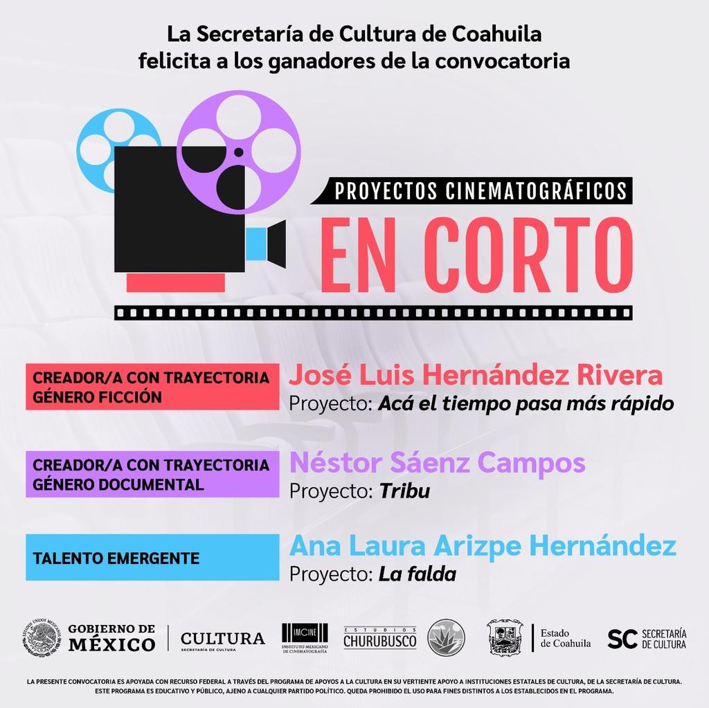 Torreón se impone en 'Proyectos Cinematográficos en Corto'