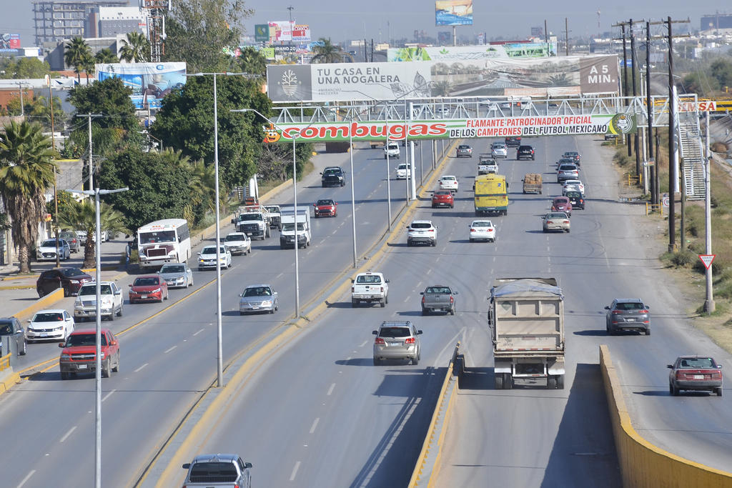 Afluencia vehicular asciende a 25 mil en Saltillo-Ramos Arizpe