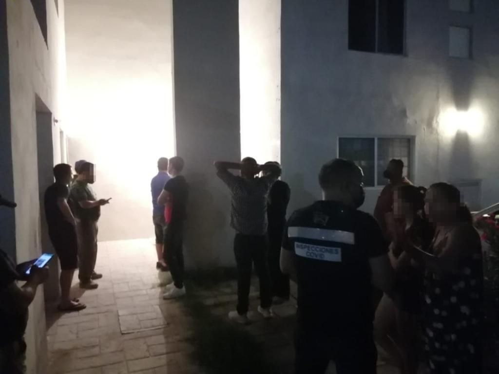 Autoridades dispersan evento social en Torreón por consumo de alcohol y falta de medidas contra COVID
