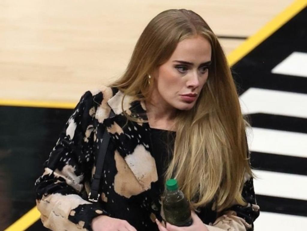 Adele aparece en partido de la NBA y se convierte en tendencia por su belleza