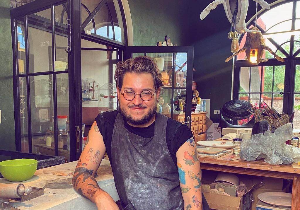 Lorenzo Lugo Mckelvain sorprenderá con arte en cerámica