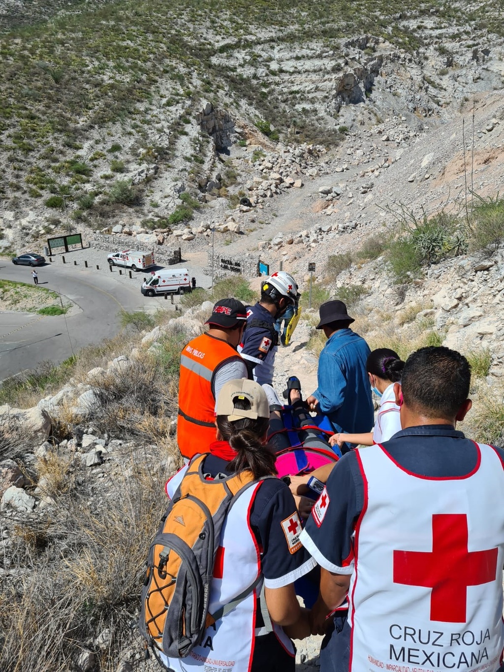 Cae senderista de 50 años en la Ruta de las Noas en Torreón