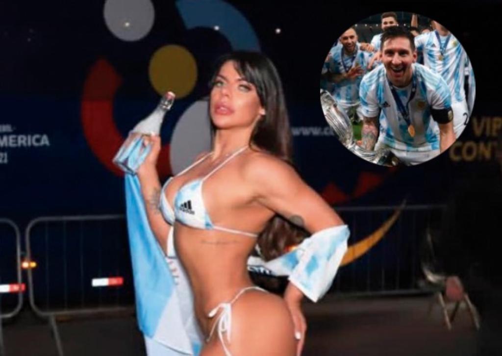 Suzy Cortez se vuelve a tatuar a Messi; ahora en un lugar 'aún más íntimo'