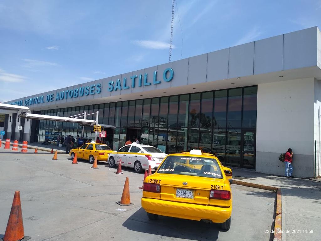 Incremento de pasajeros se espera en Central de Autobuses de Saltillo