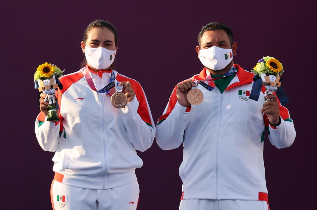 México gana bronce en tiro con arco