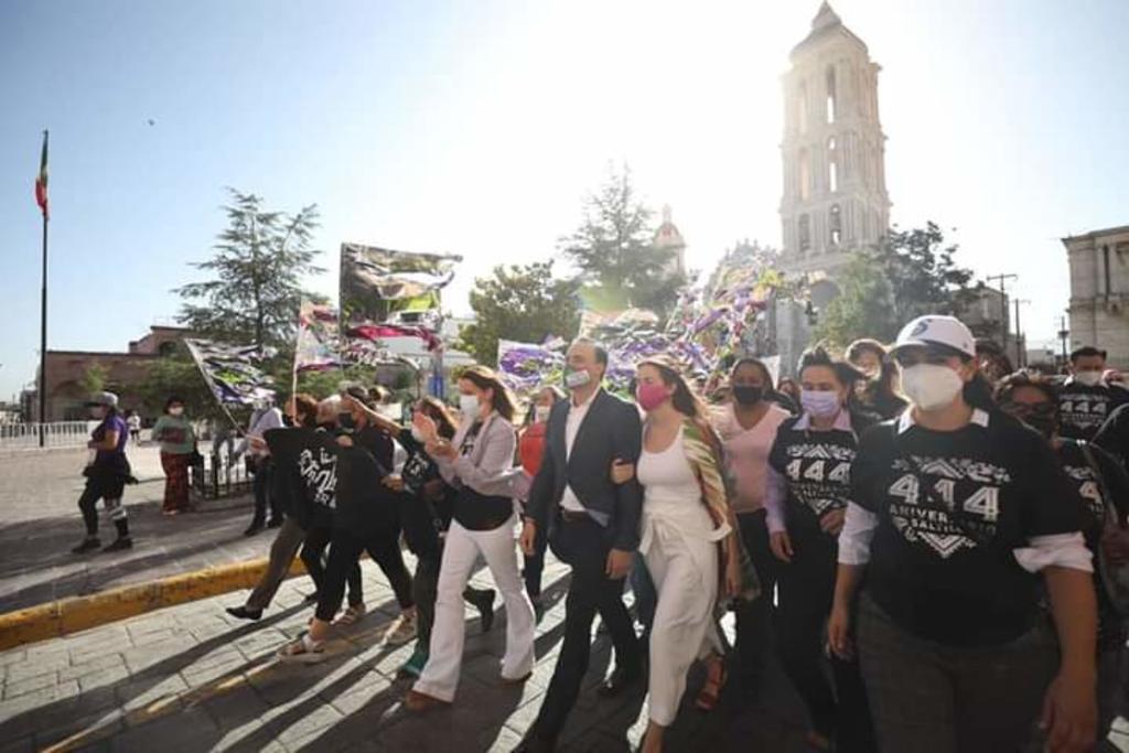 Ayuntamiento celebra 444 años de la fundación de Saltillo