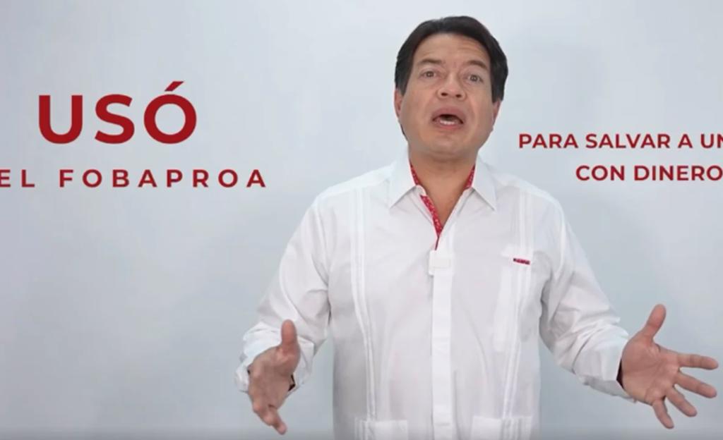 Mario Delgado invita a enjuiciar a Ernesto Zedillo por 'una de las peores crisis' y el Fobaproa